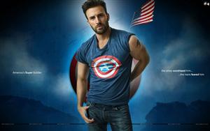 Chris Evans -   the hunky Captain America of MCU